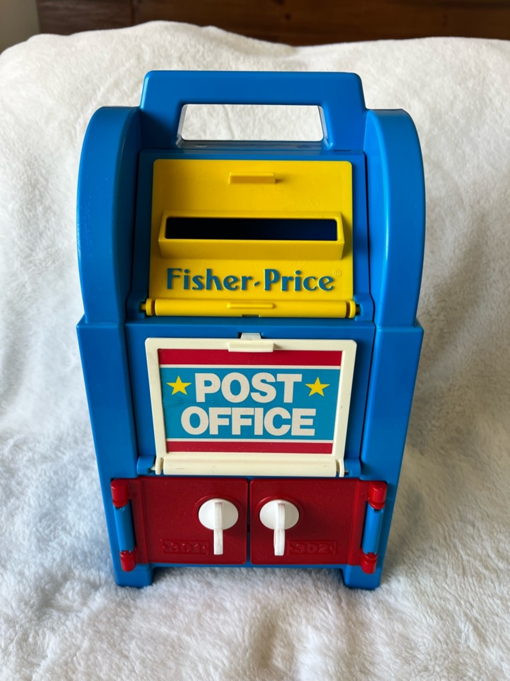Fisher-Price Post Office 1989 Vintage Playset Mailbox